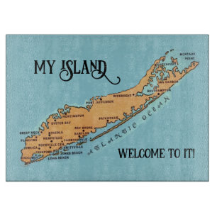 Tabla De Cortar Isla Larga - Bienvenido