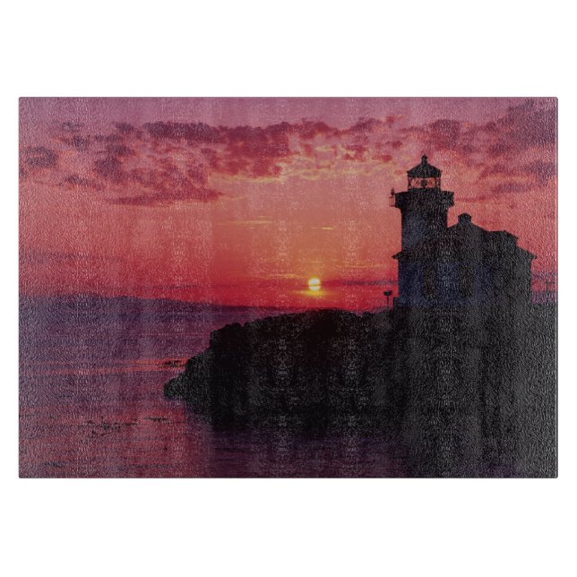 Tabla De Cortar Isla San Juan, Faro Lime Kiln (Anverso)