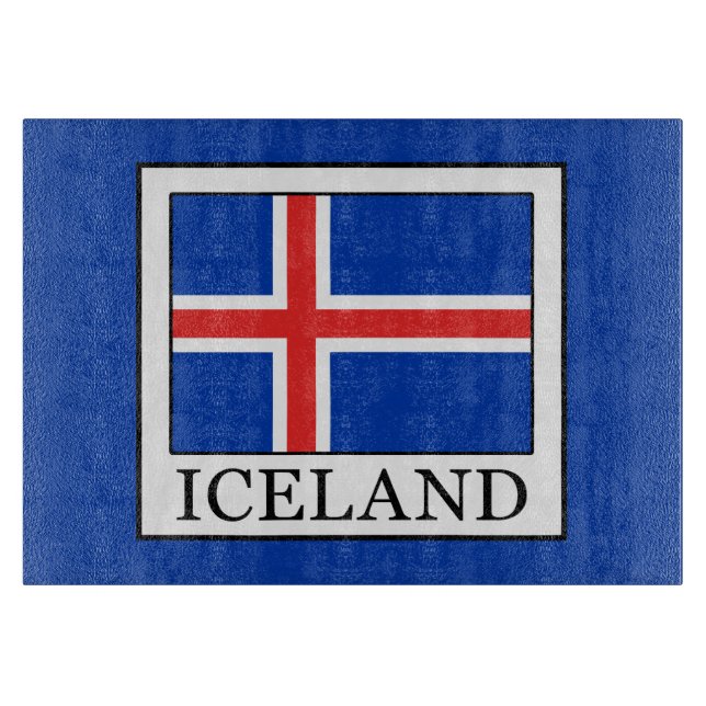 Tabla De Cortar Islandia (Anverso)