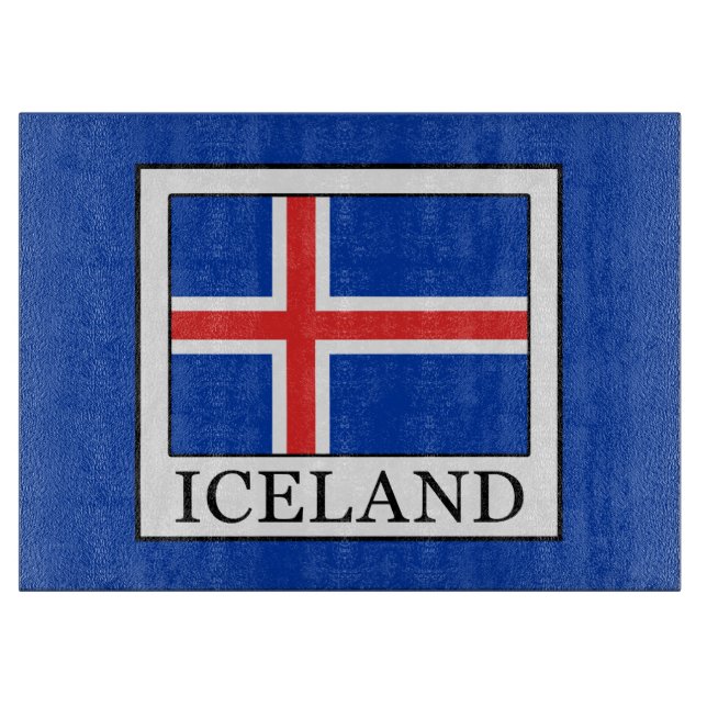 Tabla De Cortar Islandia (Anverso)