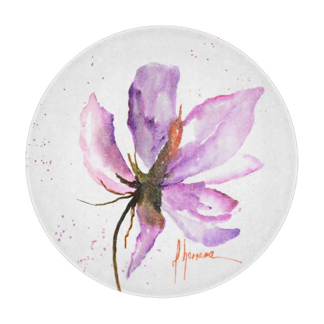 Tabla De Cortar IV floral intrépido (Anverso)