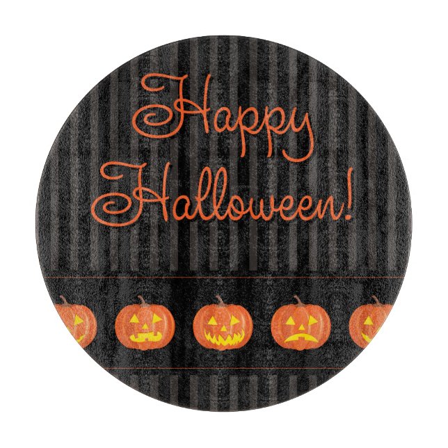 Tabla De Cortar ¡Jack O'Lanterns! (Anverso)