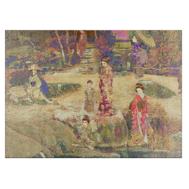 Tabla De Cortar Japanese Garden II / Washed Edition (Anverso)