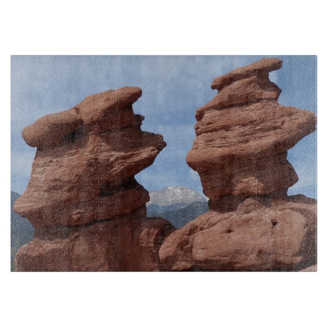 Tabla De Cortar Jardín de los gemelos siameses de dioses (Anverso)