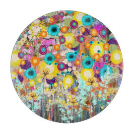 Tabla De Cortar Jardín de los sueños - Arte floral inspirado en la