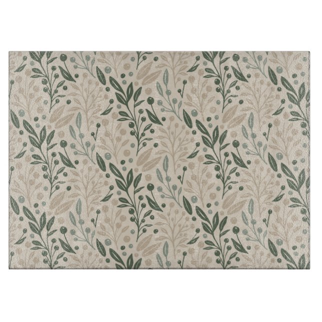 Tabla De Cortar Jardín de Salvia (Anverso)