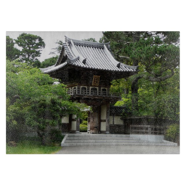 Tabla De Cortar Jardín de té japonés en San Francisco (Anverso)