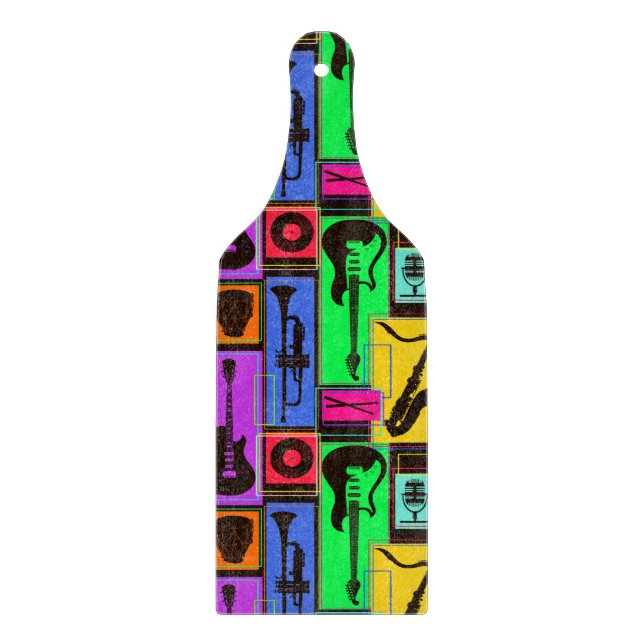 Tabla De Cortar Jazz Music (Anverso)