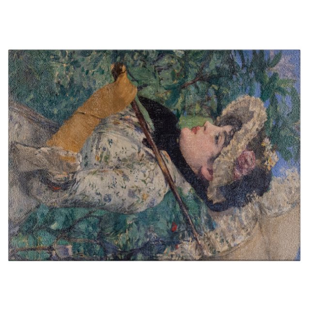 Tabla De Cortar Jeanne (Primavera) De Édouard Manet (Anverso)