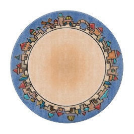 Tabla De Cortar Jerusalén Por fin Judea al servicio de vidrio y