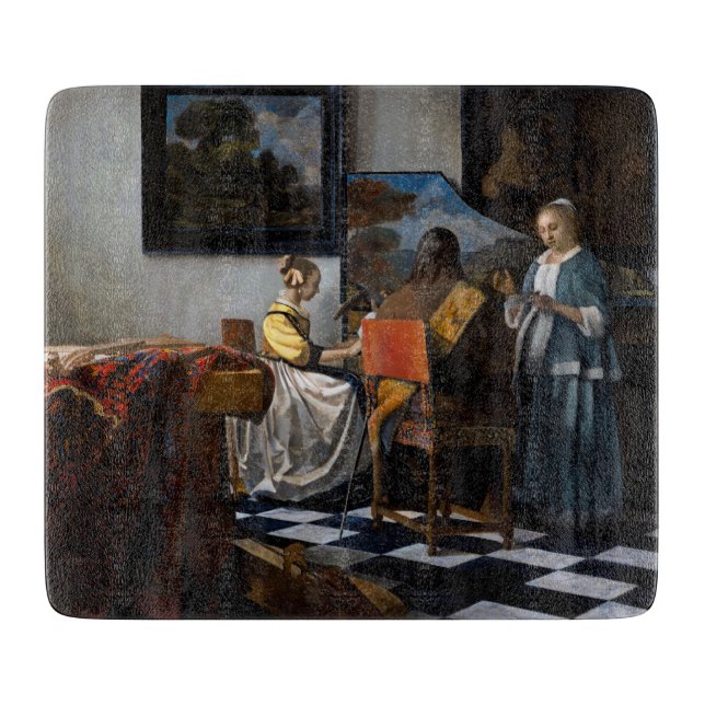 Tabla De Cortar Johannes Vermeer - El concierto (Anverso)