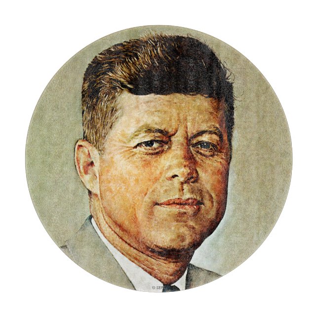 Tabla De Cortar John F. Kennedy EN MEMORIAM 2 (Anverso)