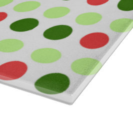 Tabla De Cortar Jolly Holiday Polka Dots