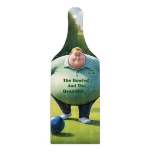 Tabla De Cortar Jolly Lawn Bowler Man,