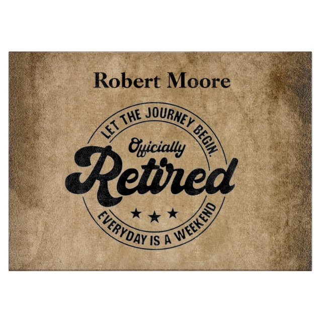 Tabla De Cortar Jubilación (Anverso)