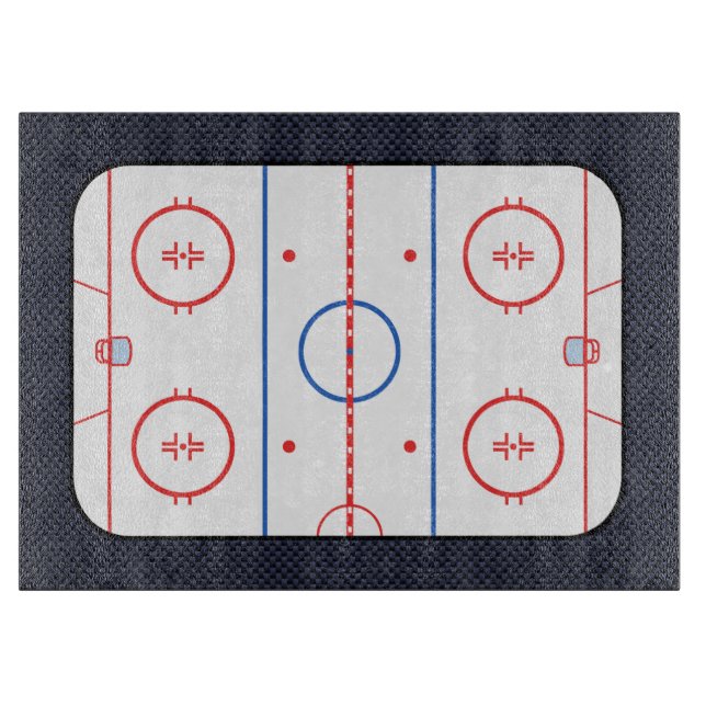 Tabla De Cortar Juego de hockey Companion Carbon Fiber Style (Anverso)