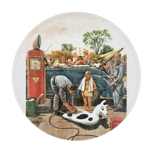 Tabla De Cortar Juguete de playa inflable (Anverso)