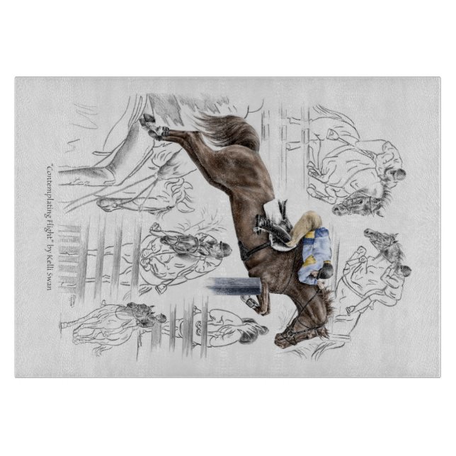 Tabla De Cortar Jumper Horses Fences Montaje (Anverso)