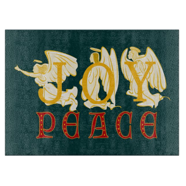 Tabla De Cortar Junta De Alegría Y Paz (Anverso)