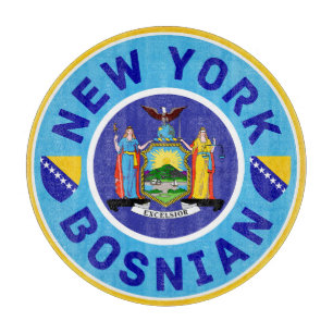 Tabla De Cortar Junta de Corte Bosnio-Estadounidense de Nueva York