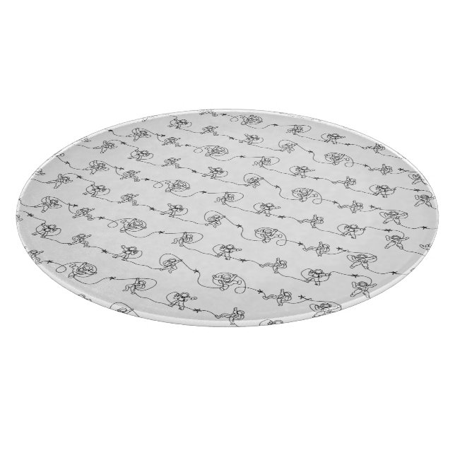 Tabla De Cortar Junta de corte de astronautas (Borde)