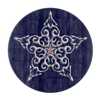Tabla De Cortar Junta de corte de estrellas irlandesas