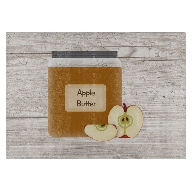 Tabla De Cortar Junta de corte de manitas de manteca de Apple (Anverso)