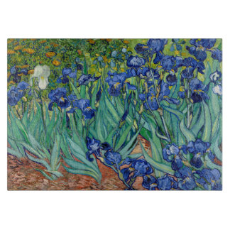 Tabla De Cortar Junta de corte de pintura de Irises Vincent van Go