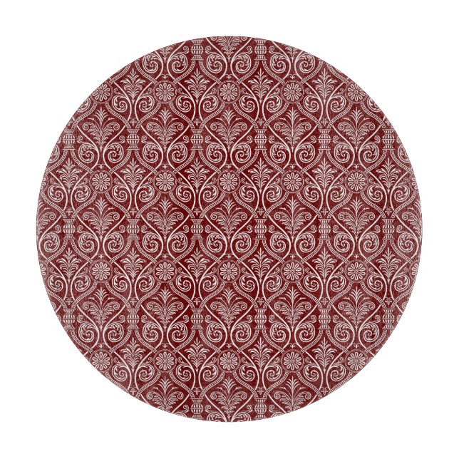 Tabla De Cortar Junta de corte de rayas rojas (Anverso)