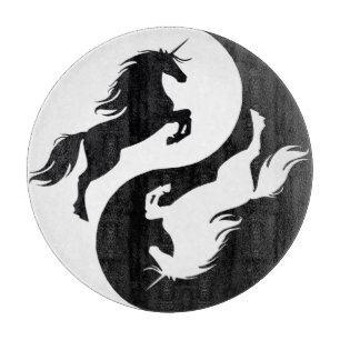 Tabla De Cortar Junta de corte de Yin Yang Unicorn