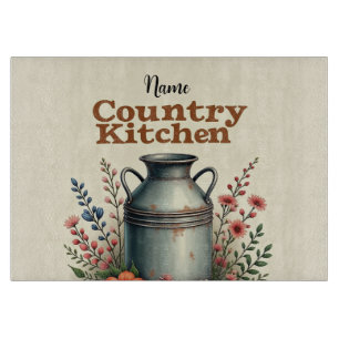 Tabla De Cortar Junta de preparación de la granja de nombres perso