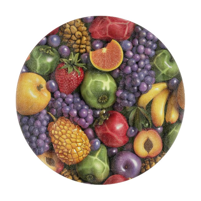 Tabla De Cortar Junta mixta de corte de frutas (Anverso)