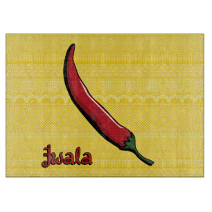 Tabla De Cortar Jwala Chili Pepper Cutting Board