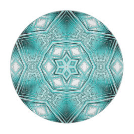 Tabla De Cortar Kaleidoscopio Ártico