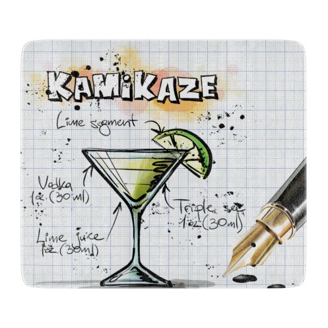 Tabla De Cortar Kamikaze (Anverso)