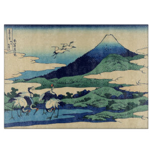 Tabla De Cortar Katsushika Hokusai - Umegawa en la provincia de Sa