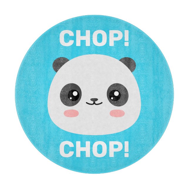 Tabla De Cortar Kawaii Panda (Anverso)