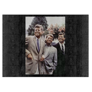 Tabla De Cortar Kennedy Brothers, Presidente John, Robert y Ted