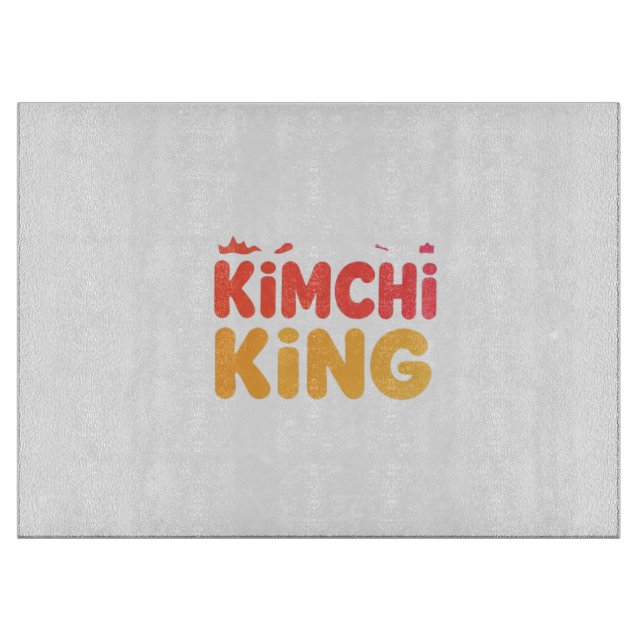 Tabla De Cortar Kimchi King (Anverso)