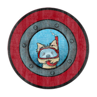 Tabla De Cortar KiniArt Snorkel Cairn Terrier