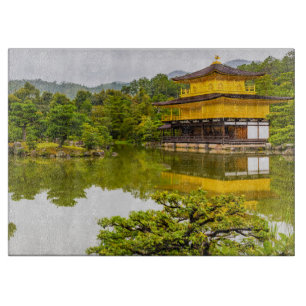 Tabla De Cortar Kinkaku-ji O Pabellón Y Estanques De Oro, Kioto