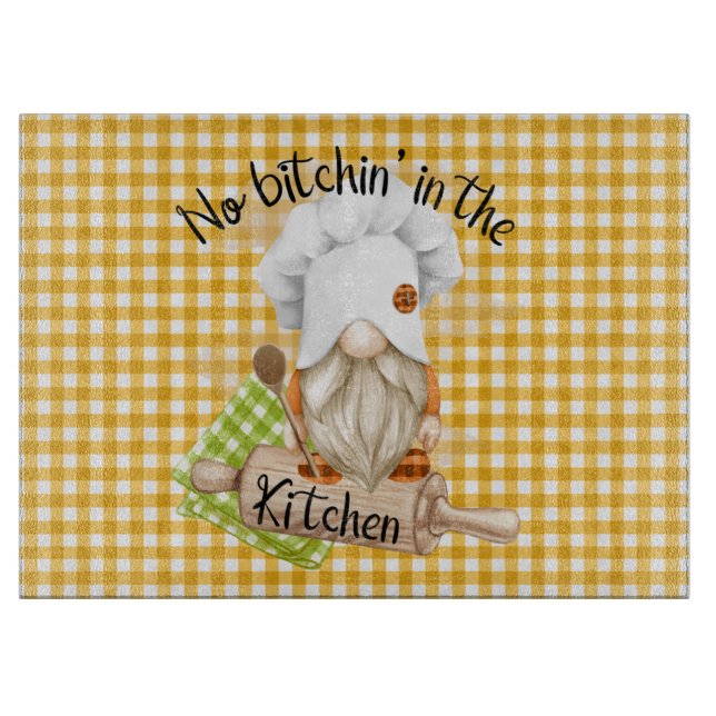Tabla De Cortar Kitchen Gnome (Anverso)