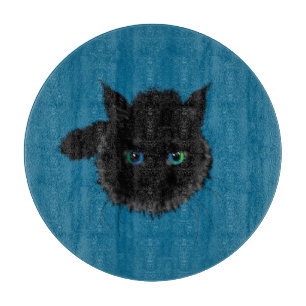 Tabla De Cortar Kitty negro