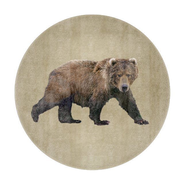 Tabla De Cortar Kodiak Bear (Anverso)