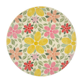 Tabla De Cortar La almohada decorativa Swirl Garden