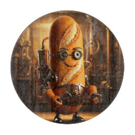 Tabla De Cortar La Baguette Steampunk