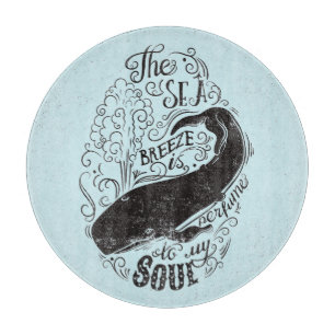 Tabla De Cortar La brisa de mar es perfume