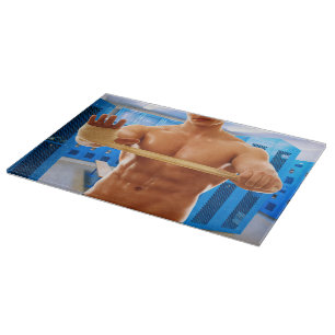 Tabla De Cortar La camiseta sin mangas de SlipperyJoe hombre muscu