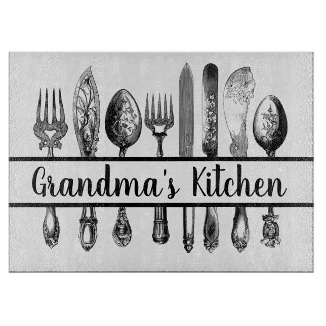 Tabla De Cortar La cocina de la abuela (Anverso)