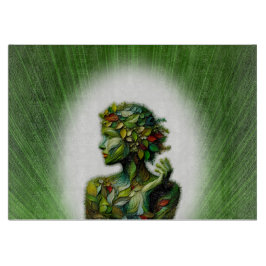 Tabla De Cortar La Dama Verde